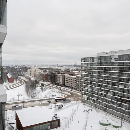 아파트 Modern 1br With Balcony At Tripla Pasila, 5 Mins To Center *