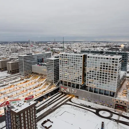 Modern 1br With Balcony At Tripla Pasila, 5 Mins To Center *