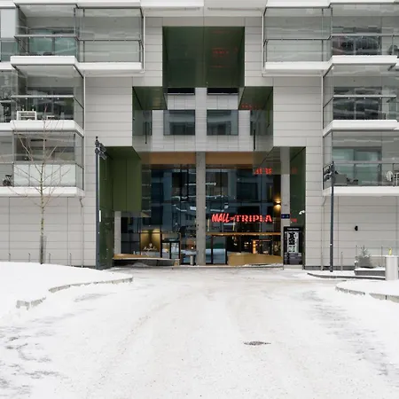 Modern 1br With Balcony At Tripla Pasila, 5 Mins To Center * 赫尔辛基