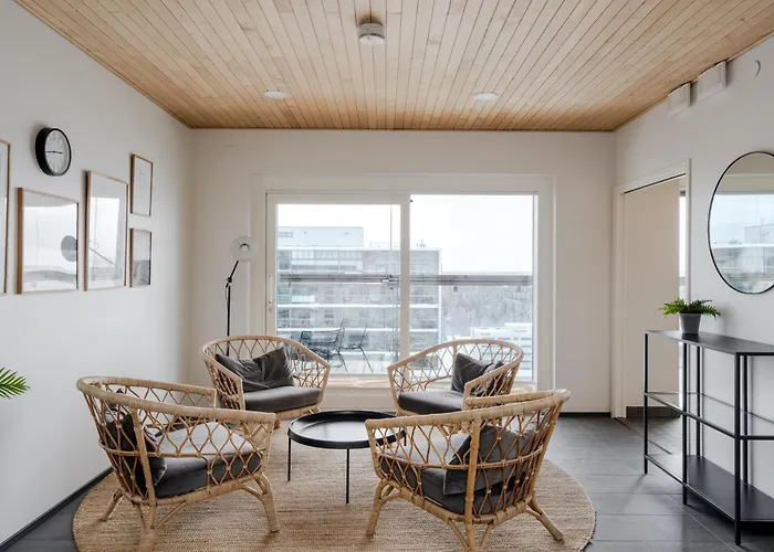 Modern 1br With Balcony At Tripla Pasila, 5 Mins To Center * Helsinki