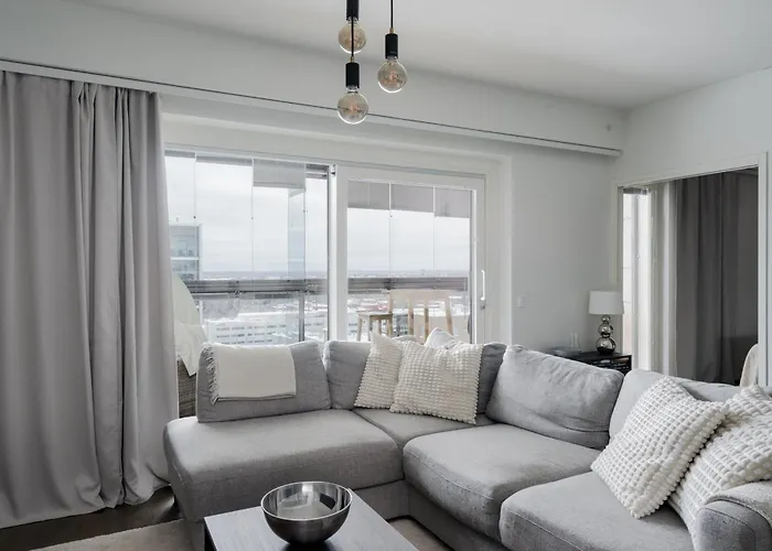 Modern 1br With Balcony At Tripla Pasila, 5 Mins To Center Appartement *