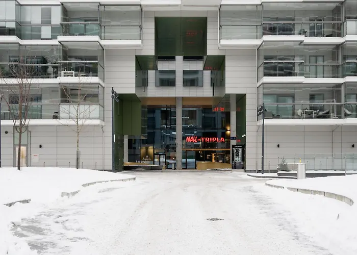 Modern 1br With Balcony At Tripla Pasila, 5 Mins To Center * Helsinki