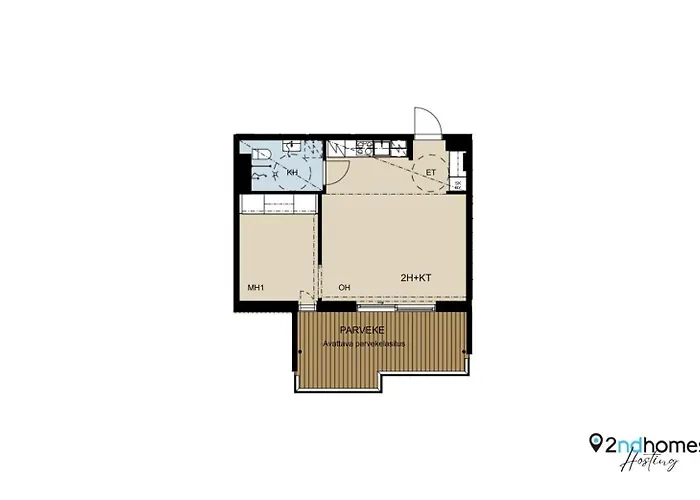 Modern 1br With Balcony At Tripla Pasila, 5 Mins To Center Appartement *