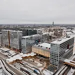 Modern 1br With Balcony At Tripla Pasila, 5 Mins To Center *