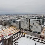 Modern 1br With Balcony At Tripla Pasila, 5 Mins To Center *