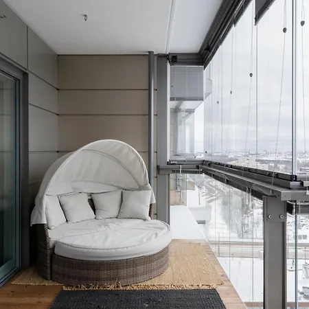 Modern 1br With Balcony At Tripla Pasila, 5 Mins To Center Apartman Helsinki