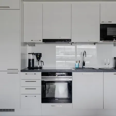 Apartman Modern 1br With Balcony At Tripla Pasila, 5 Mins To Center